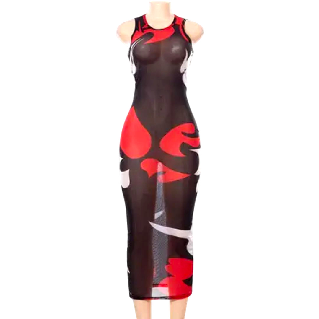 Mesh with me dress