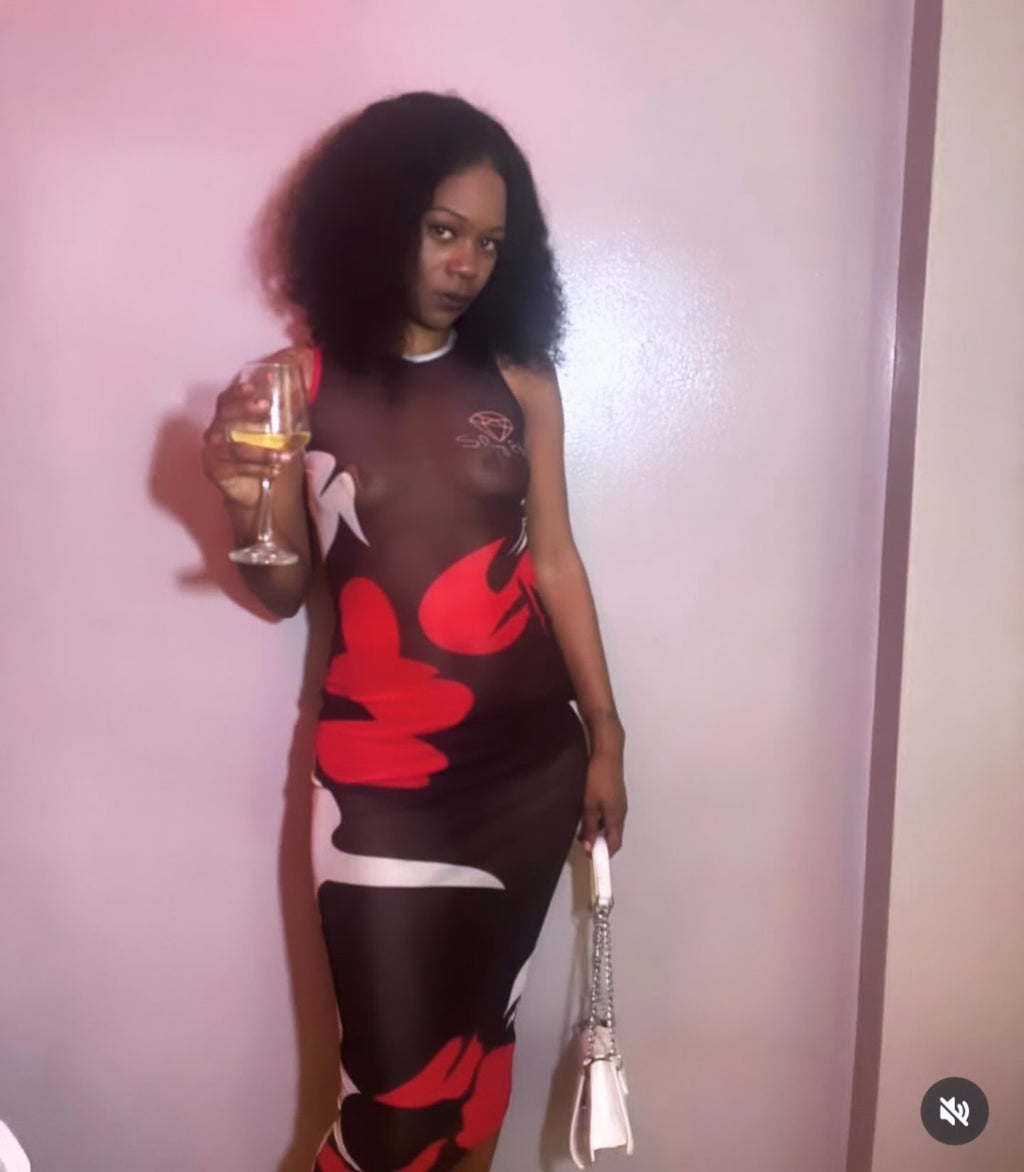 Mesh with me dress