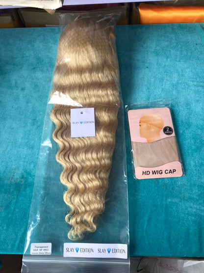 Loose deep-wave wig