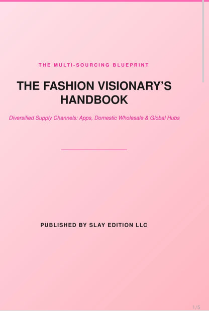 Fashion visionary handbook