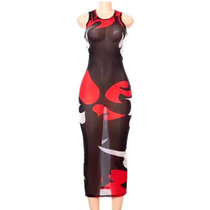 Mesh with me dress