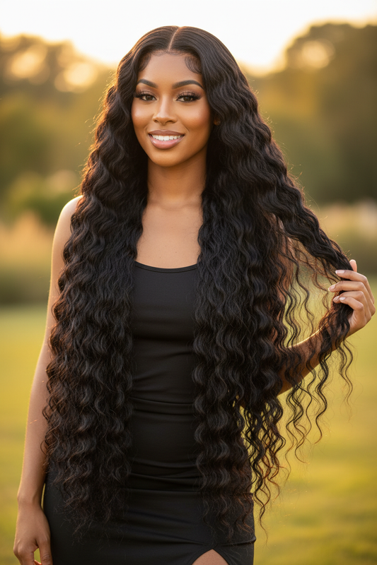 Water Wave Wig - Correct Texture Lifestyle